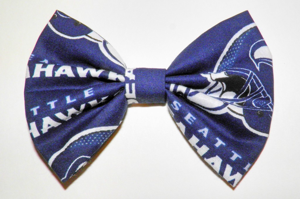 Paulette remembered that I'm from Seattle and sent me this amazing Seahawks bow! So sweet!