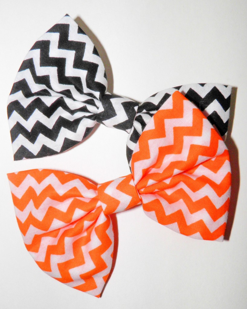 One lucky contestant will win these two lovely bows!