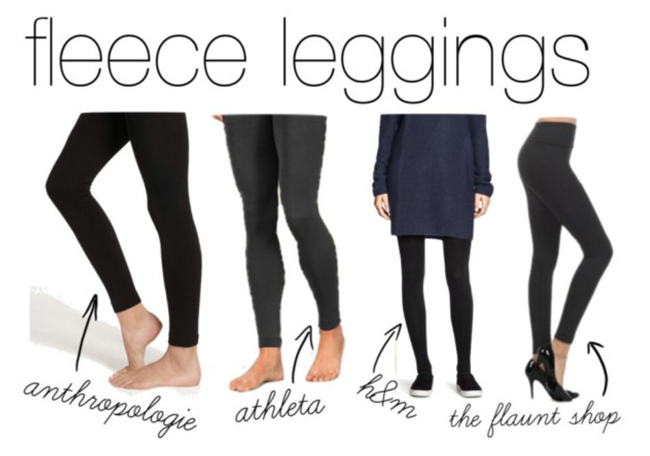 fleece leggings