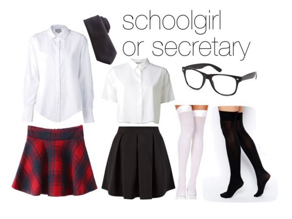 schoolgirl secretary