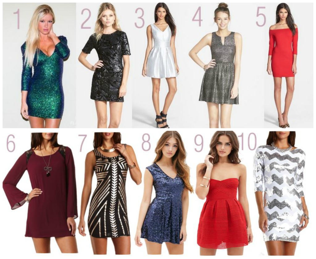 Dazzling Holiday Dresses