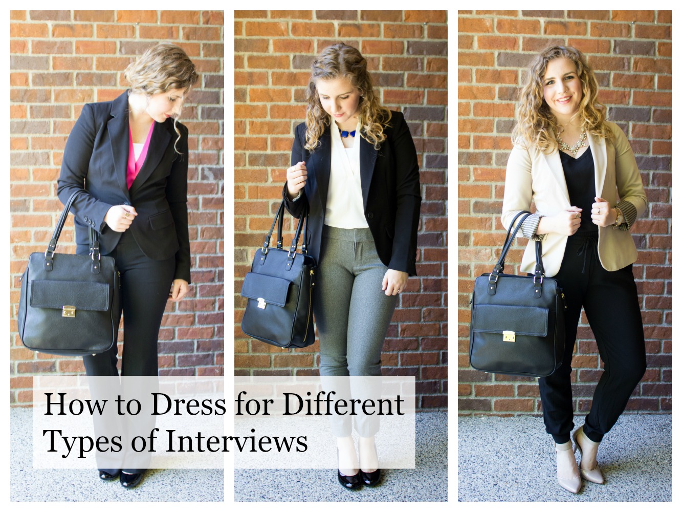 Tips on how to dress for different types of interviews